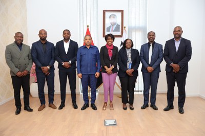 INQ recebe visita de uma Delegação Santomense.