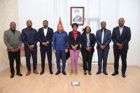 INQ recebe visita de uma Delegação Santomense.